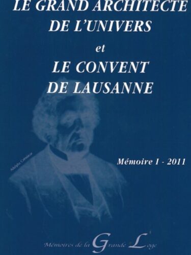 Le Grand Architecte de l’univers